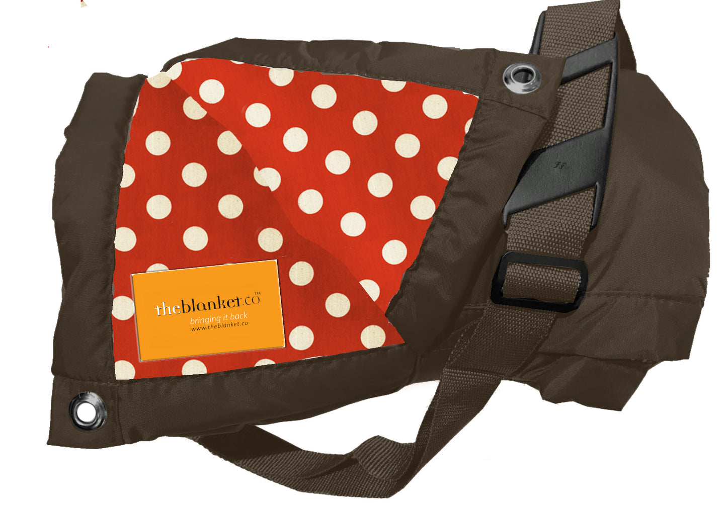 Red Spotted Waterproof Picnic Blanket
