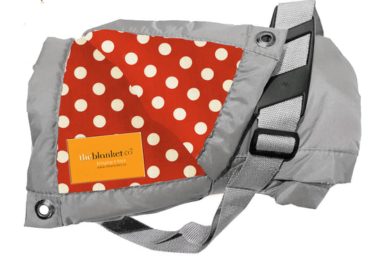 Red Spotted Waterproof Picnic Blanket